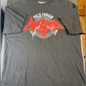 Red Hood Graphic Black T-Shirt
